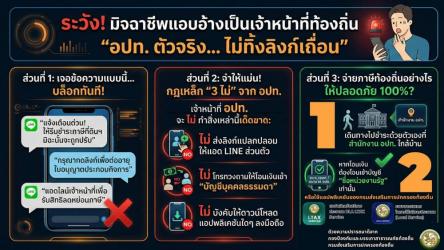 แจ้งข่าวประชาสัมพันธ์เทศบาลตำบลหนงแหย่ง การสร้างความรู้ความเข้าใจเพื่อป้องกันการหลอกลวงทางออนไลน์ (Scammer) 