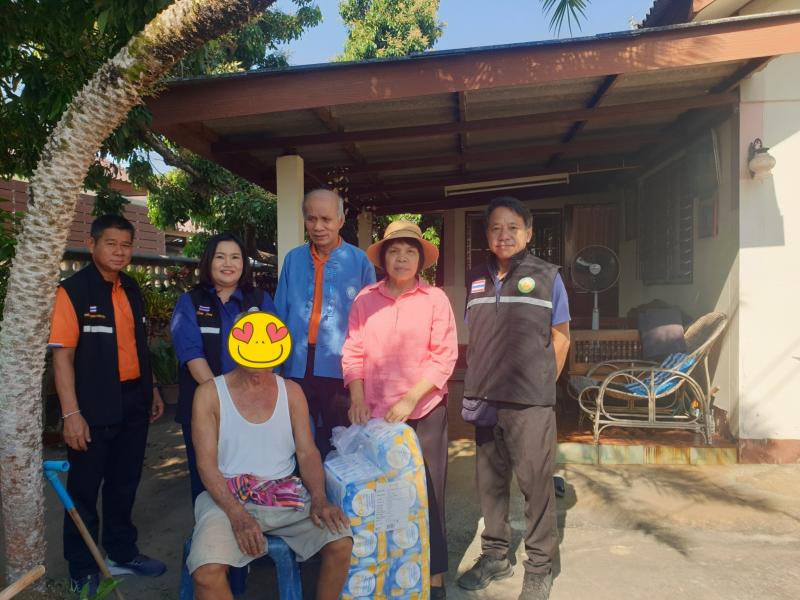 ลงพื้นที่สนับสนุนผ้าอ้อมผู้ใหญ่ จำนวน 29 ราย