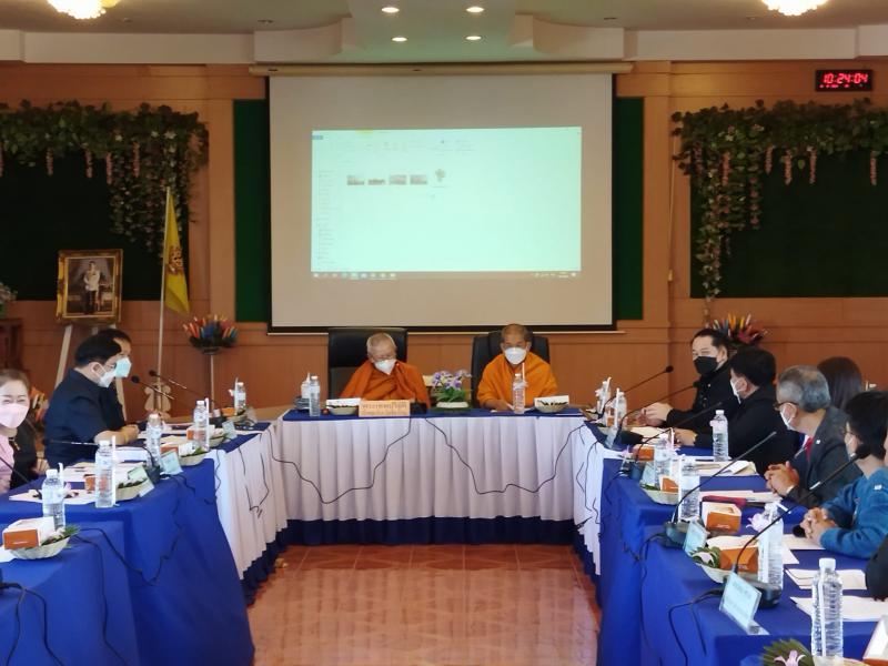 การประชุมชมรมองค์กรปกครองส่วนท้องถิ่นอำเภอสันทราย ประจำเดือน กุมภาพันธ์ 2565
