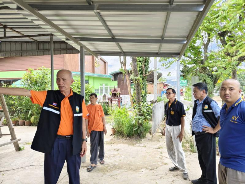 ลงพื้นที่จัดเตรียมสถานที่จัดกิจกรรมจิตอาสาขุดลอกและกำจัดวัชพืชในลำน้ำกวงเเละคลองส่งน้ำ สายใหญ่เกาะมะตัน