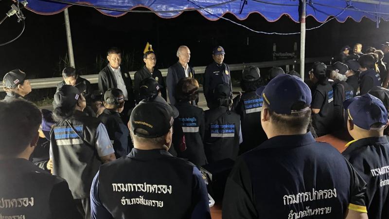 ลงพื้นที่เยี่ยมจุดตรวจบูรณาการศูนย์อำนวยการป้องกันและลดอุบัติเหตุบนท้องถนน ช่วงเทศกาลปีใหม่ 2569