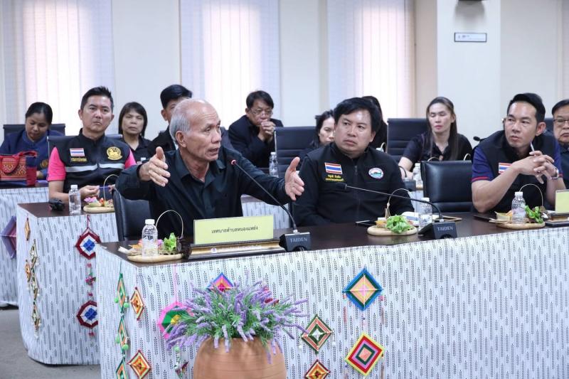 เข้าร่วมประชุมหารือแนวทางการส่งเสริมการท่องเที่ยวบริเวณปากอุโมงค์เขื่อนแม่กวงอุดมธารา