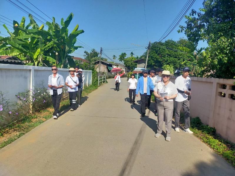 รณรงค์การเลือกตั้งนายกเทศมนตรีตำบลหนองแหย่ง วันที่ 1