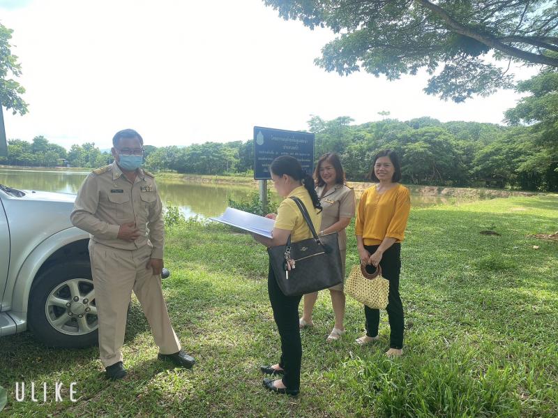 เทศบาลตำบลหนองแหย่ง ลงพื้นที่ เพื่อติดตามโครงการพัฒนาหนองบัวพร้อมตรวจดูโครงการก่อสร้างโรงเรียนอนุบาลเทศบาลตำบลหนองแหย่ง