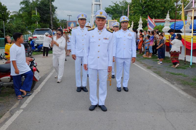ร่วมเดินขบวนและร่วมงานพิธี พระราชทานรับสัญญาบัตรพัดยศ และ ผ้าไตร เขตปกครองคณะสงฆ์หนหนเหนือ