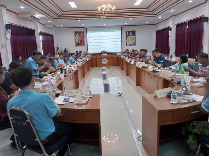 ประชุมประชาคมตำบลเพื่อพิจารณาโครงการจ่ายขาดเงินสะสมประจำปีงบประมาณ 2567 ครั้งที่ 2