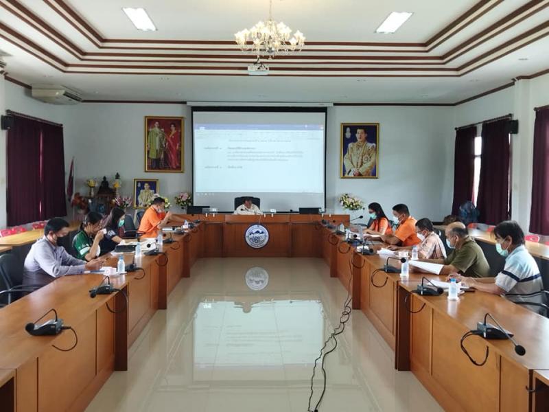 เปิดการประชุมช่วยเหลือประชาชนของเทศบาลตำบลหนองแหย่ง (เหตุอัคคีภัย) ครั้งที่ 3/2565