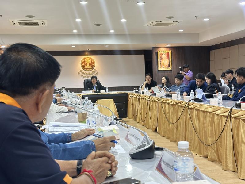 เทศบาลตำบลหนองแหย่งเข้าร่วมประชุม ร่วมกับ สภาผู้แทนราษฎร