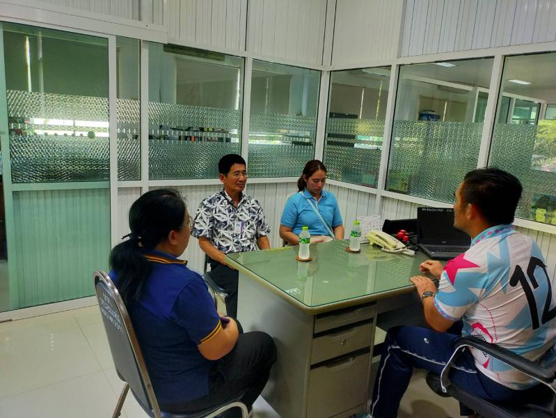 ผู้ตรวจการเลือกตั้ง ให้คำแนะนำ ชี้แนะแนวทาง ในการเลือกตั้งสมาชิกสภาเทศบาลตำบลหนองแหย่ง