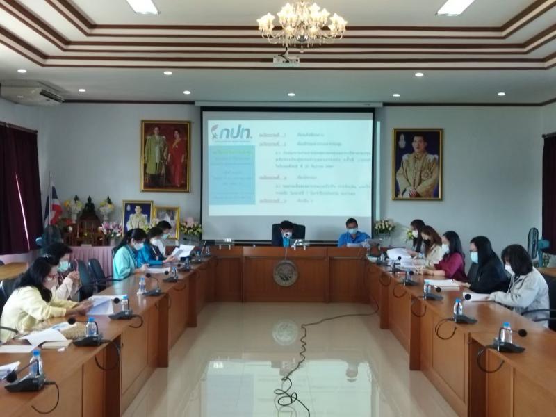 ประชุมคณะกรรมการบริหารกองทุนหลักประกันสุขภาพเทศบาลตำบลหนองแหย่ง (สปสช.) ครั้งที่ 2/2565