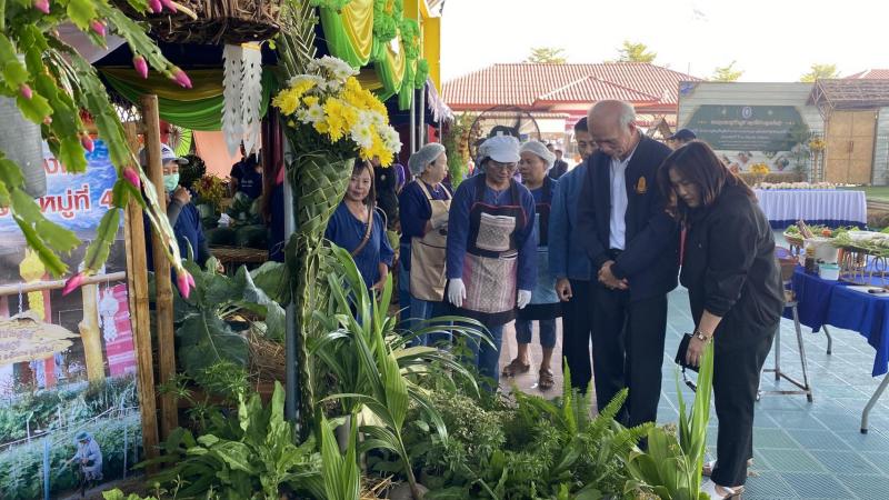 เข้าร่วมงานเกษตรสร้างสุข ของดีตำบลแม่แฝก