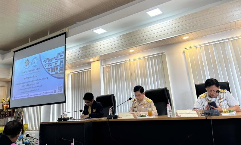 เทศบาลตำบลหนองแหย่งเข้าร่วมประชุม ชมรมองค์กรปกครองส่วนท้องถิ่นอำเภอสันทราย ประจำเดือน กรกฏาคม 2567