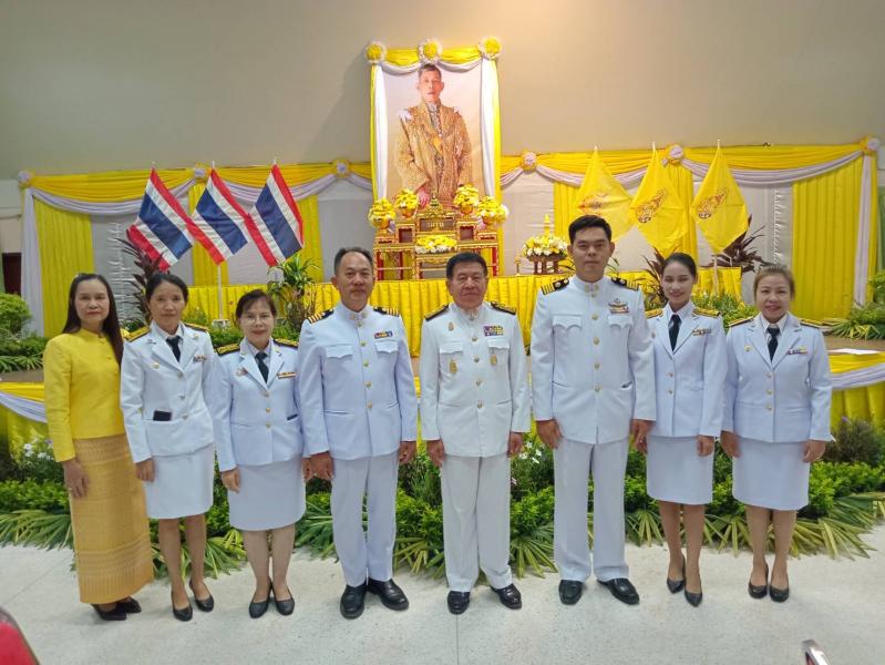 เทศบาลตำบลหนองแหย่ง​​​​​​​เข้าร่วมกิจกรรมเฉลิมพระเกียรติพระบาทสมเด็จพระเจ้าอยู่หัว เนื่องในโอกาสพระราชพิธีมหามงคลเฉลิมพระชนมพรรษา 6 รอบ 72 พรรษา พระบาทสมเด็จพระเจ้าอยู่หัว 28 กรกฎาคม 2567