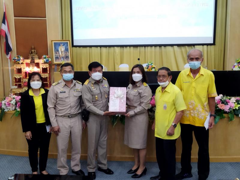  เดินทางไปร่วมแสดงความยินดีกับ นางศศิวิมล นำผล นักจัดการงานทั่วไป ซึ่งได้ย้ายเพื่อรับตำแหน่งใหม่