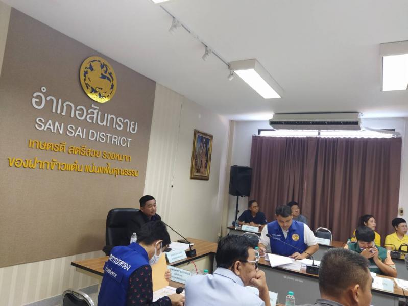 เทศบาลตำบลหนองแหย่งข้าร่วมประชุม ผลการพิจารณาให้ความช่วยเหลือผู้ประสบอุทกภัย (รอบที่1)