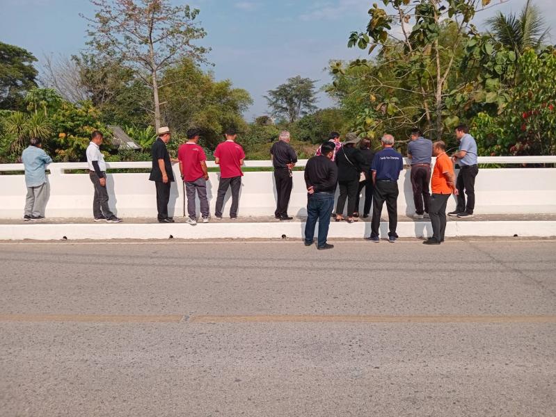 ลงพื้นที่สำรวจปรับภูมิทัศน์ลำน้ำกวง