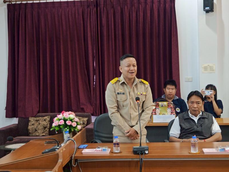 ต้อนรับนายสันติ พรมรัตน์ นายช่างโยธาชำนาญงาน