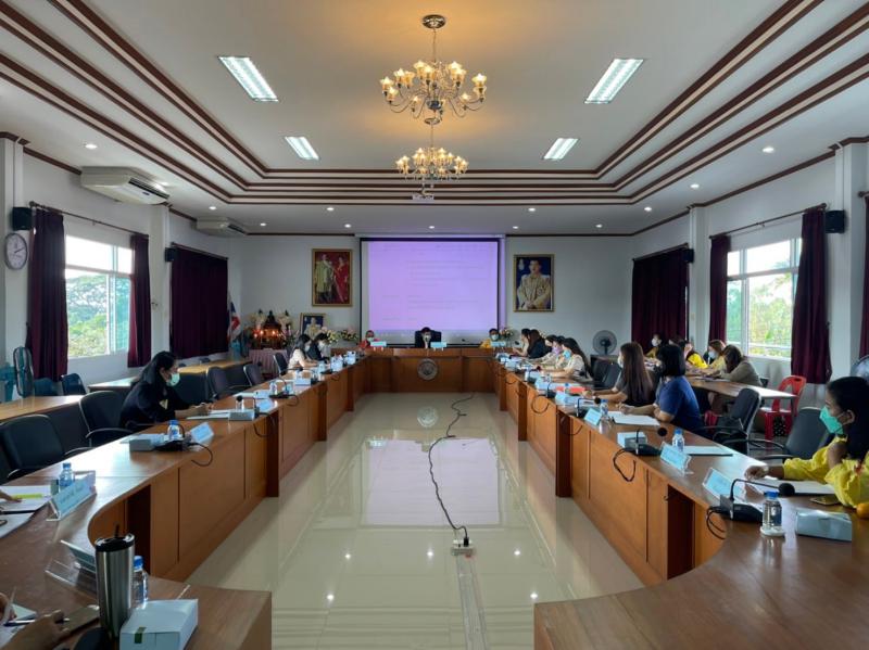ประชุมการเตรียมความพร้อมเปิดภาคเรียนที่ 2 ในสถานการณ์การแพร่ระบาดของโรคติดเชื้อไวรัสโคโรนา 2019 (COVID-19)