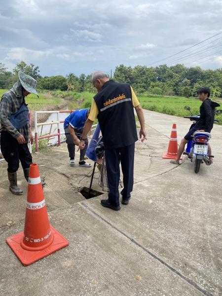 ลงพื้นที่สำรวจสะพานทรุด
