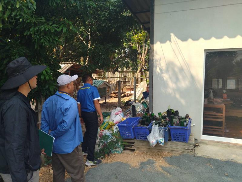ลงพื้นที่ สำรวจ ตรวจสอบอาคารบ้านเรือน จากเหตุแผ่นดินไหว