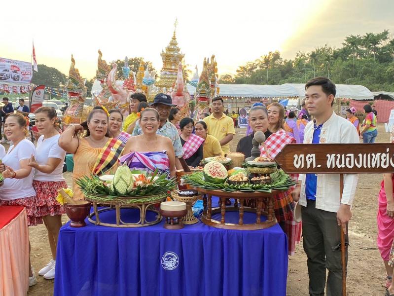 เทศบาลตำบลหนองแหย่งร่วมกิจกรรมงาน OTOP และงานของดีอำเภอสันทราย ประจำปี 2568