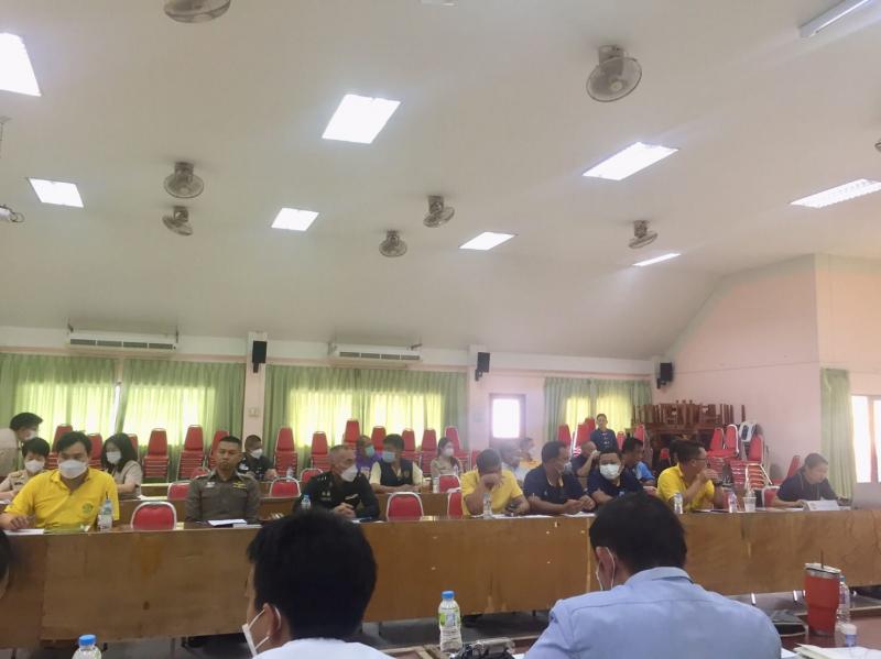 เทศบาลตำบลหนองแหย่ง เข้าร่วมประชุมหัวหน้าส่วนราชการ ประจำเดือน เมษายน 2566 ครั้งที่ 4/2566