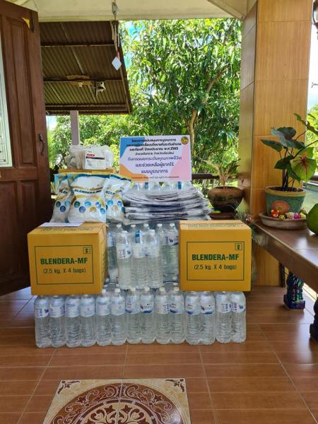 ร่วมมอบอุปกรณ์ในการดำรงชีพ ในโครงการ สนับสนุนการบูรณาการ และการขับเคลื่อนนโยบาย ในระดับอำเภอสันทราย และท้องที่ ประจำปีงบประมาณ 2565