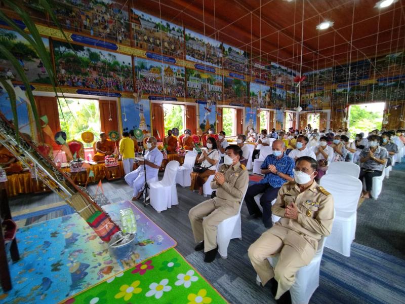 เข้าร่วมงานทำบุญสืบชะตา สะเดาะนพเคราะห์อายุวัฒนมงคล 80 ปี หลวงพ่อวิชัย อภิชโย เจ้าอาวาสอารามบ้านแม่ฮักพัฒนา