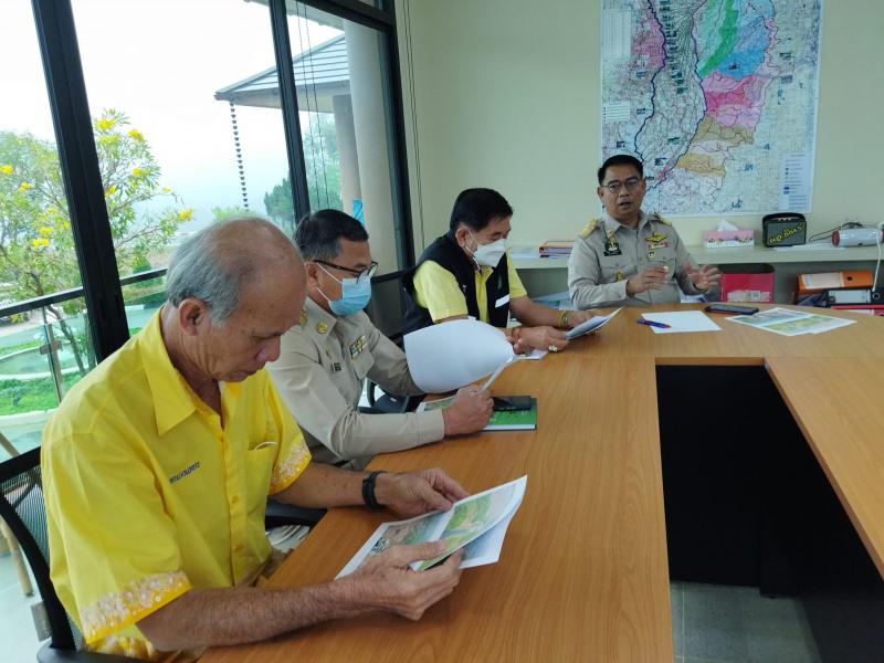 เทศบาลตำบลหนองแหย่ง​​​​​​​ เข้าร่วม ประชุมนอกรอบ เพื่อปรึกษา หารือแนวทางการจัดงานประเพณีสงกรานต์