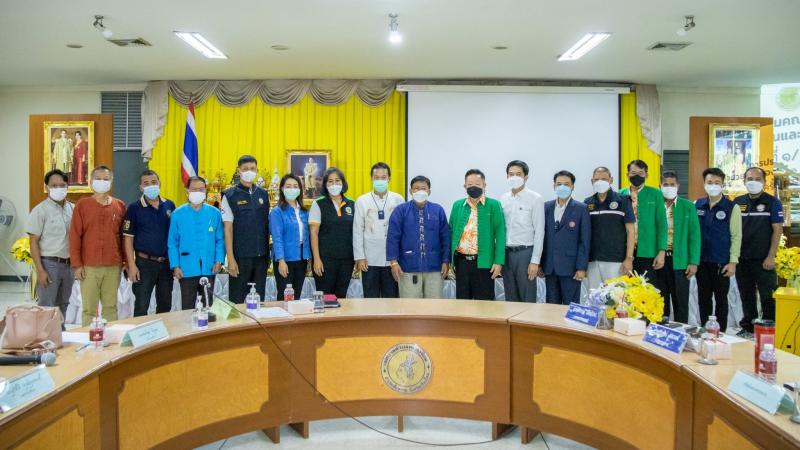 ประชุมคณะกรรมการอำนวยการป้องกันและแก้ไขปัญหาน้ำท่วมและคณะทำงานป้องกันและแก้ไขปัญหาน้ำท่วม