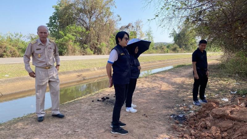 ลงพื้นที่สำรวจลักลอบทิ้งขยะและแก้ไขปัญหาการลักลอบทิ้งขยะ ในแหล่งชุมชน หมู่ที่ 10 บ้านพระบาทตีนนก