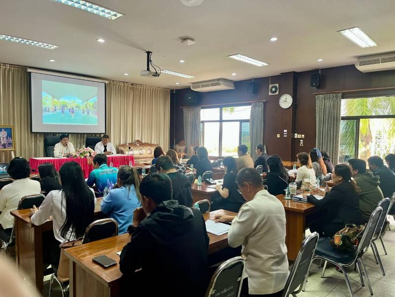 เข้าประชุมวางแผนพิธีปิดการแข่งขันกีฬาประชาชนท้องถิ่น อำเภอสันทราย ประจำปี 2569