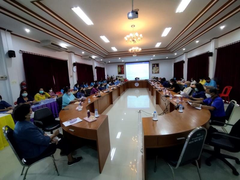 ปรึกษาหารือ เกี่ยวกับการจัดกิจกรรม อบรมประชาชนประจำตำบล โครงการธรรมสัญจร เทศกาลเข้าพรรษา ประจำปี 2565