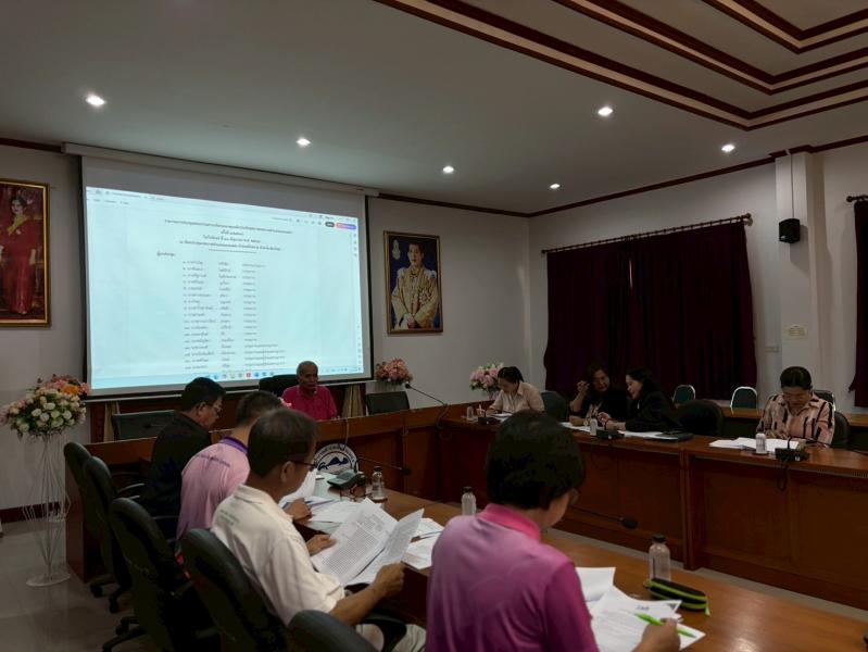 เข้าร่วมการประชุมคณะกรรมการบริหารกองทุน กองทุนหลักประกันสุขภาพเทศบาลตำบลหนองเเหย่ง ครั้งที่ 4 ประจำปีงบประมาณ 2568 