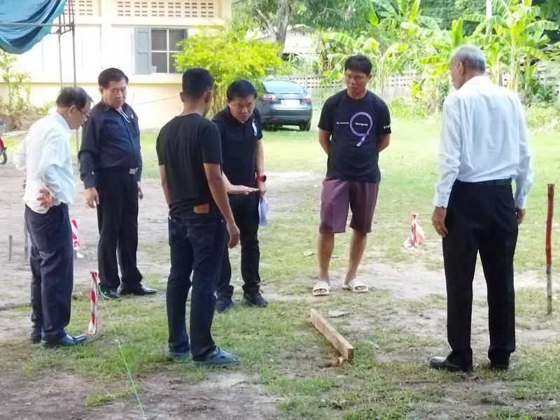 เทศบาลตำบลหนองแหย่ง ลงพื้นที่ตรวจสอบสถานที่ในการก่อสร้างโดม และ อาคารเรียน โรงเรียนอนุบาลเทศบาลตำบลหนองแหย่ง