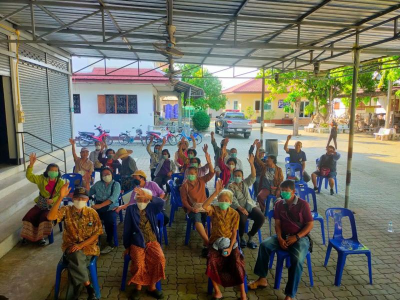 โครงการเทศบาลสัญจรพบประชาชนตำบลหนองแหย่ง 66 ลงพื้นที่ บ้านร้องเม็ง หมู่ที่ 2
