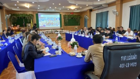 เข้าร่วมการประชุมหัวหน้าส่วนราชการ