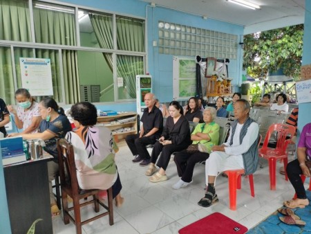 เข้าร่วมกิจกรรมบริการฉีดวัคซีนป้องกันโรคไข้หวัดใหญ่ประจำฤดูกาล