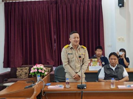 ต้อนรับนายสันติ พรมรัตน์ นายช่างโยธาชำนาญงาน